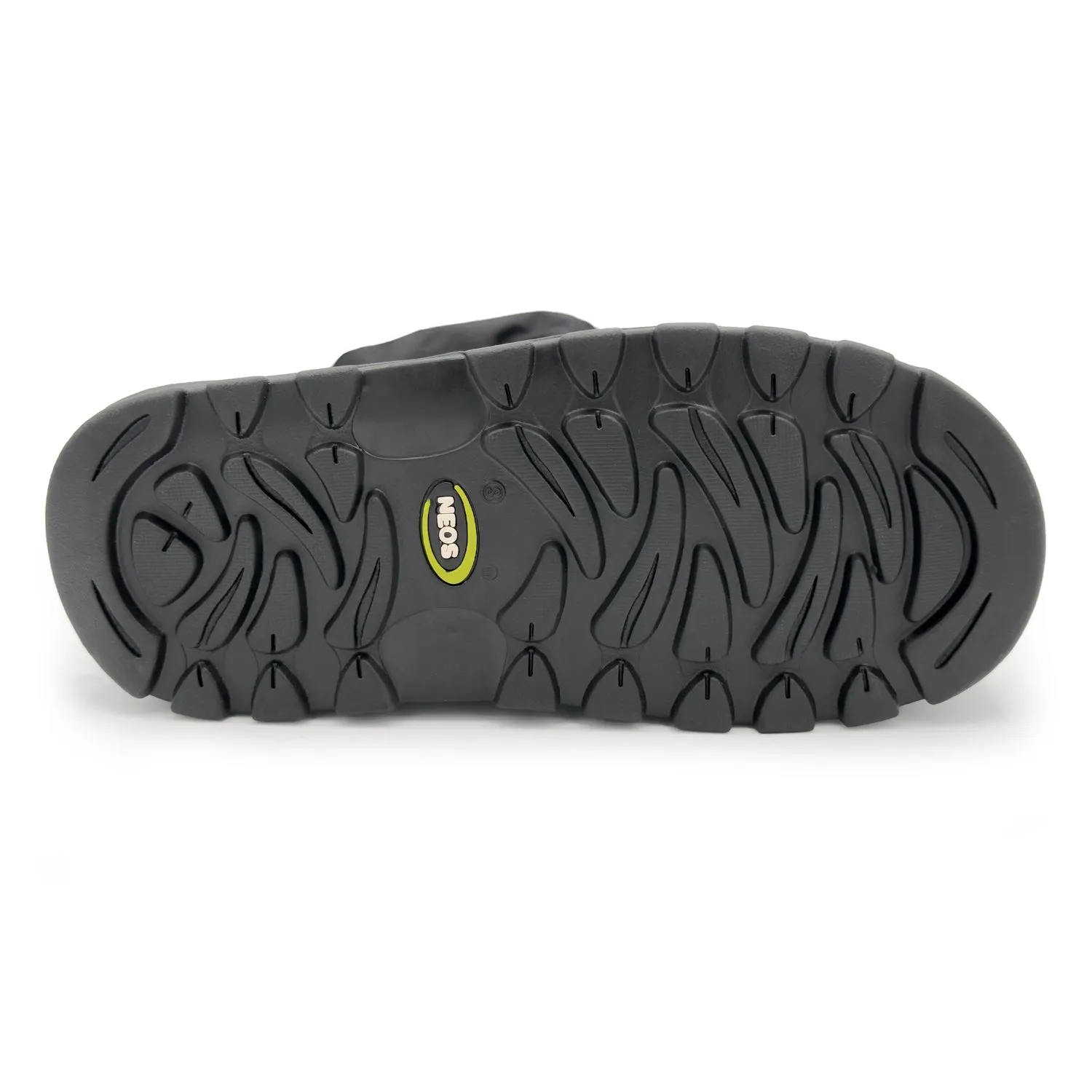 Neos Mens 10in Voyager All Season Black Nylon WP Snow Boots