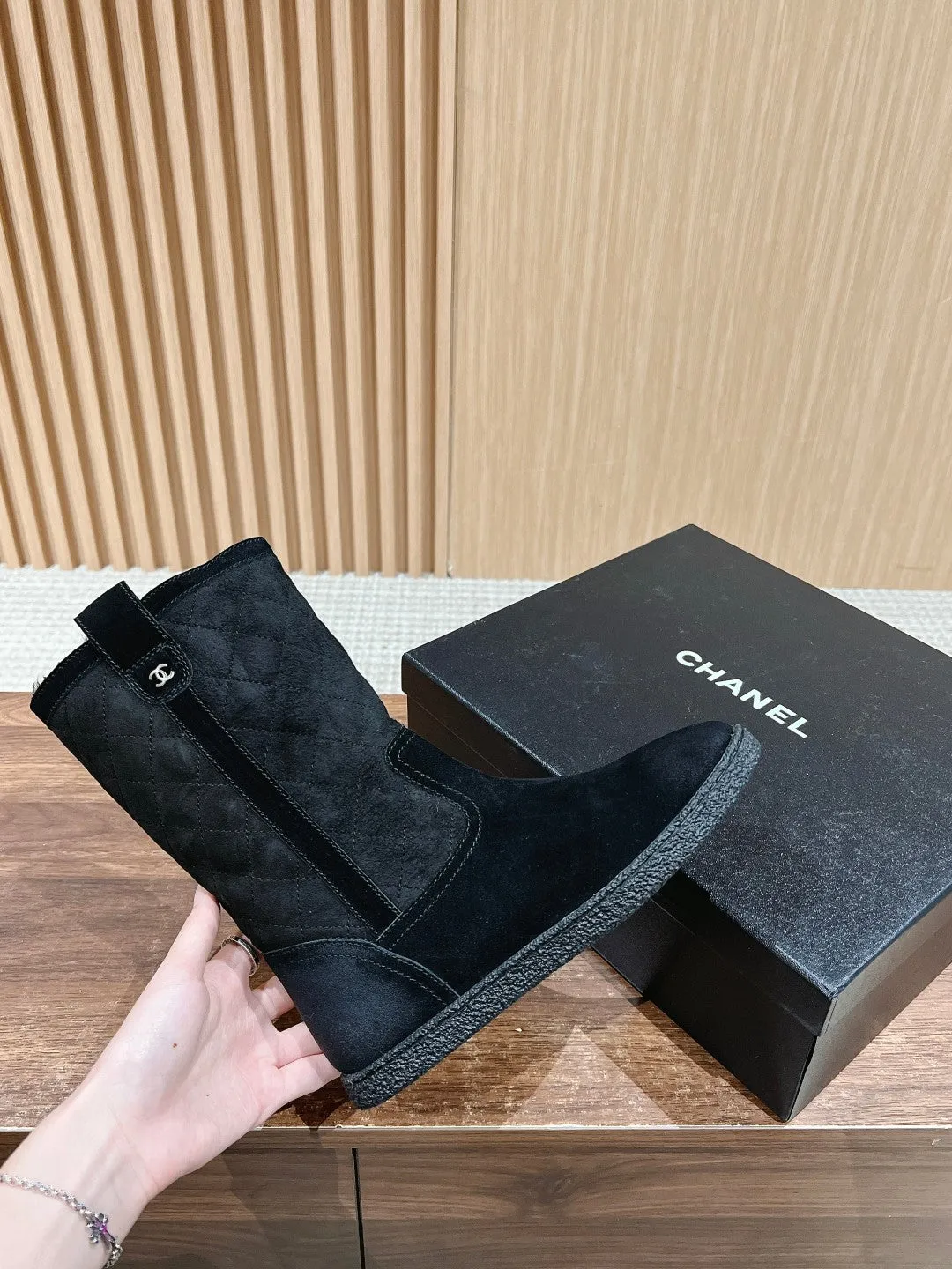 New autumn and winter fur snow boots