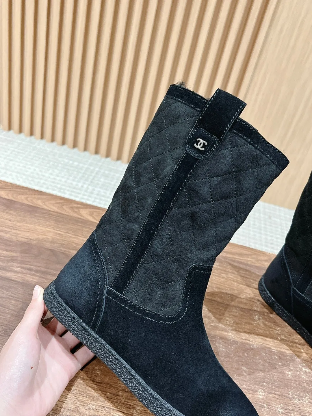 New autumn and winter fur snow boots