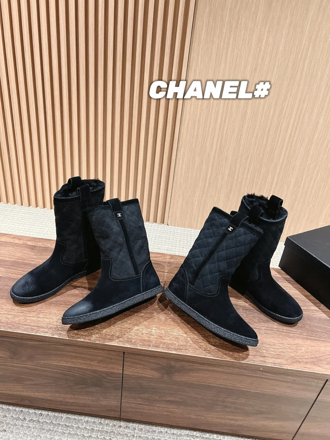 New autumn and winter fur snow boots
