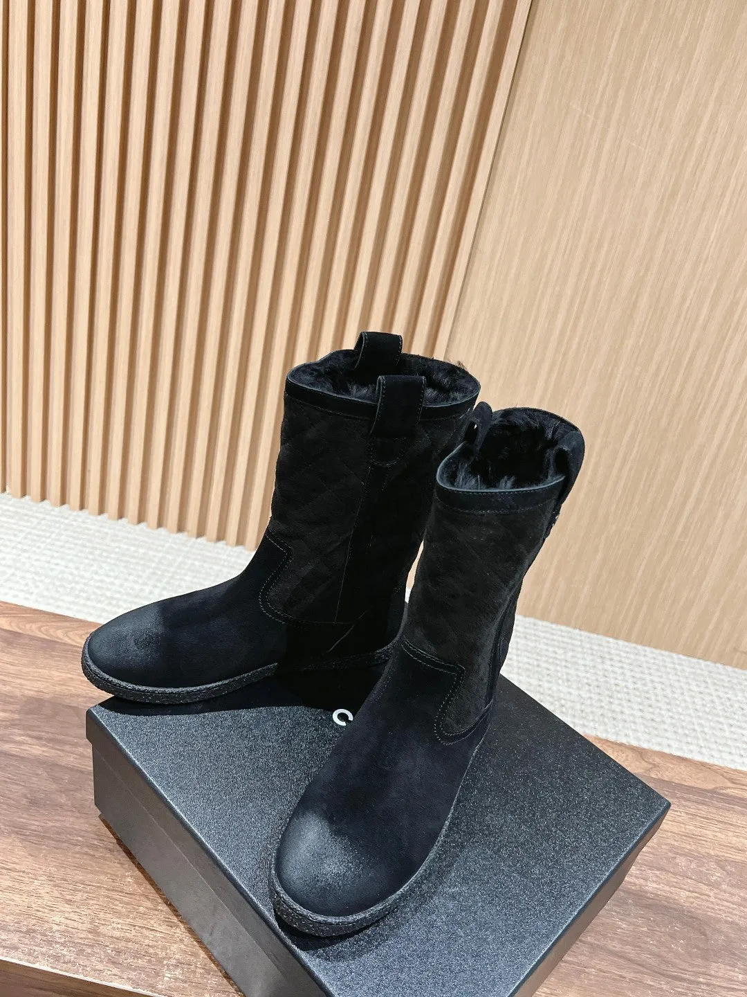 New autumn and winter fur snow boots