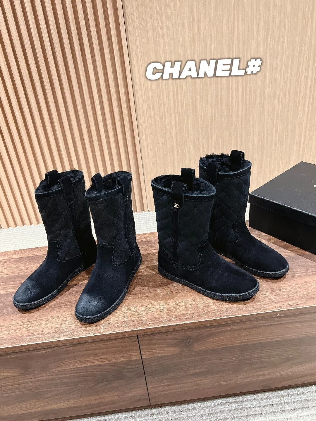 New autumn and winter fur snow boots
