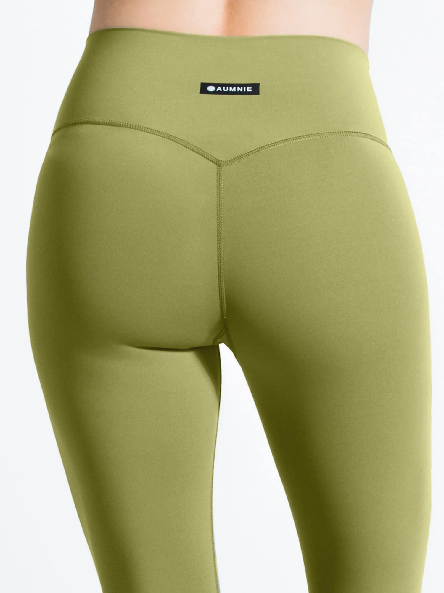 NUDE SHAPE HIGH WAIST PANTS, MUSTARD