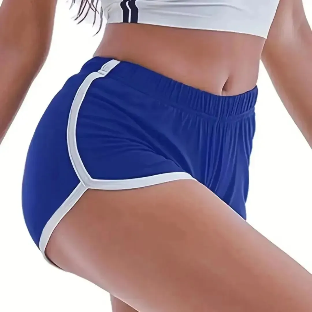 Obsidian Phoenix Women’s High-Waisted Sports Shorts
