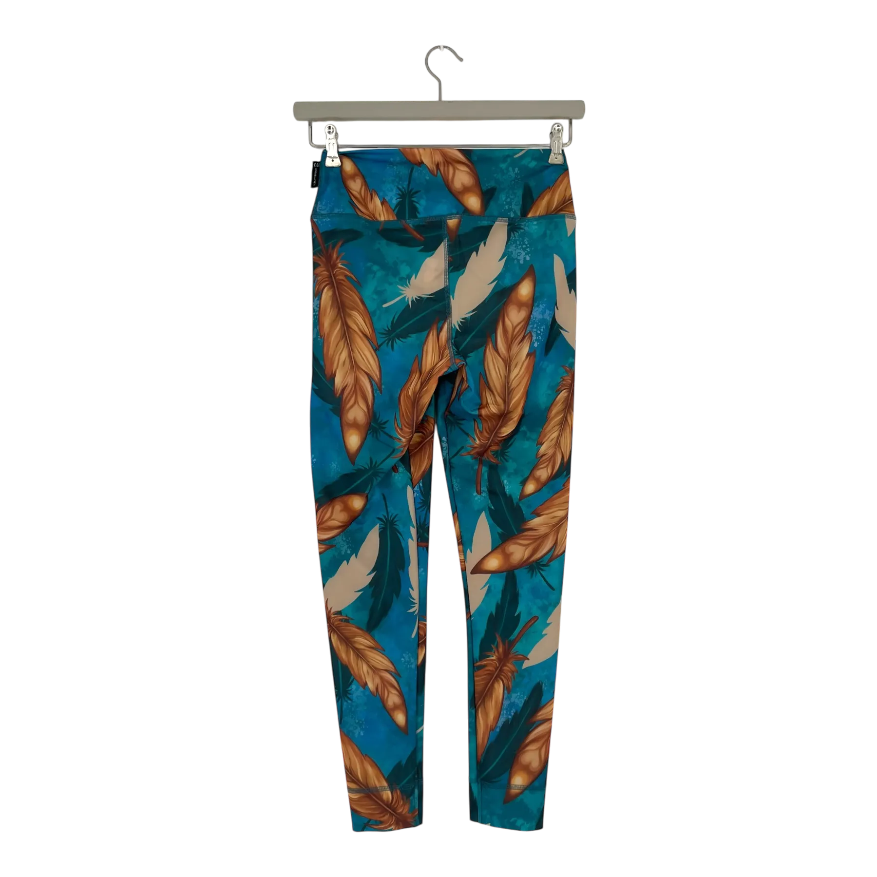 Ommellinen sport leggings, leaves | woman M