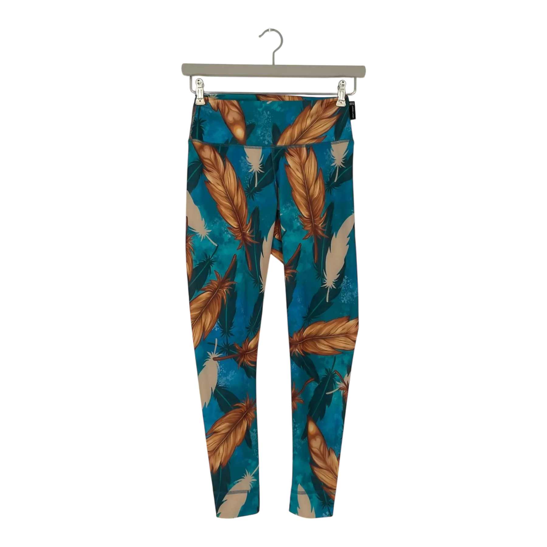 Ommellinen sport leggings, leaves | woman M