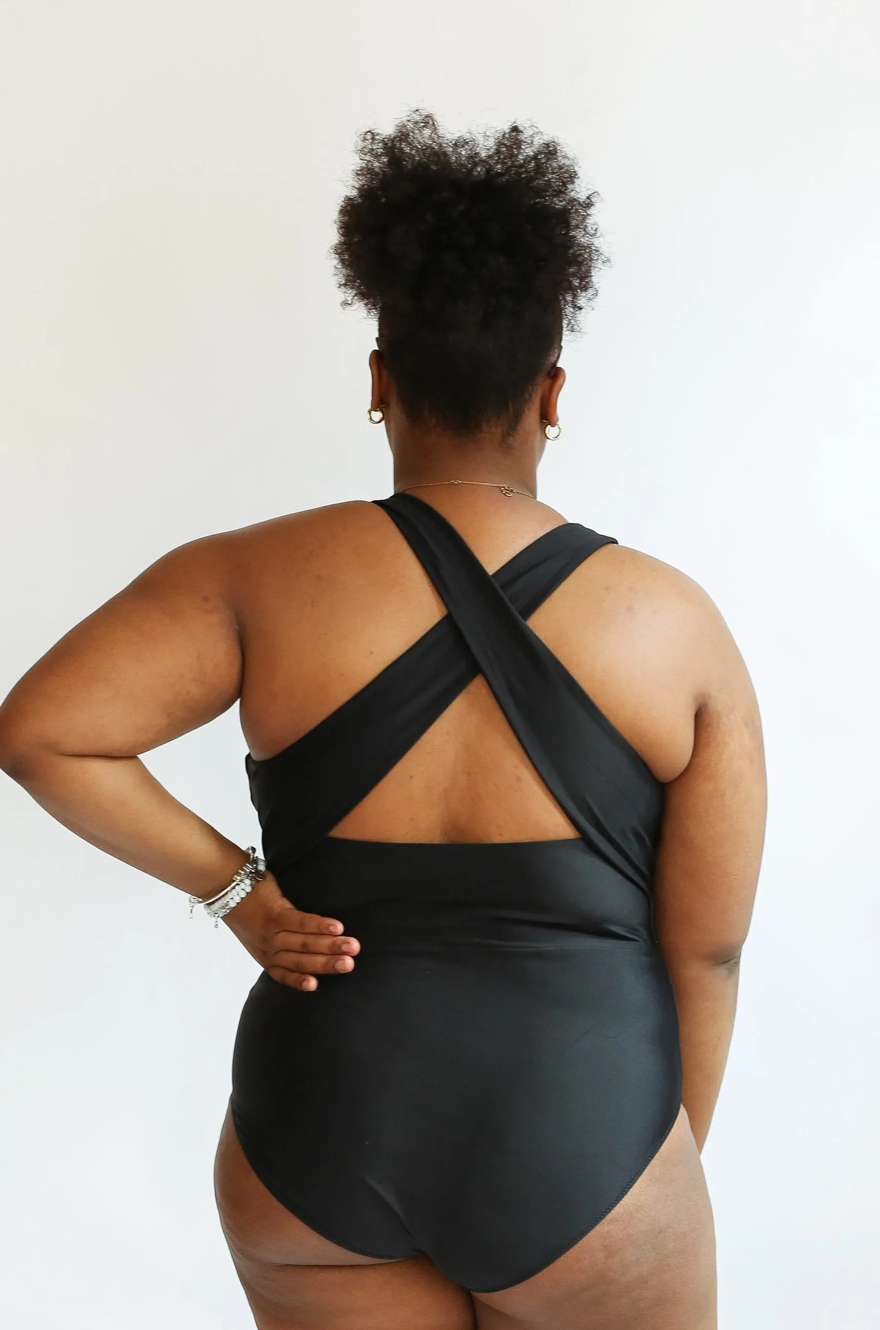 One Piece Zip Up Breastfeeding Swimsuit