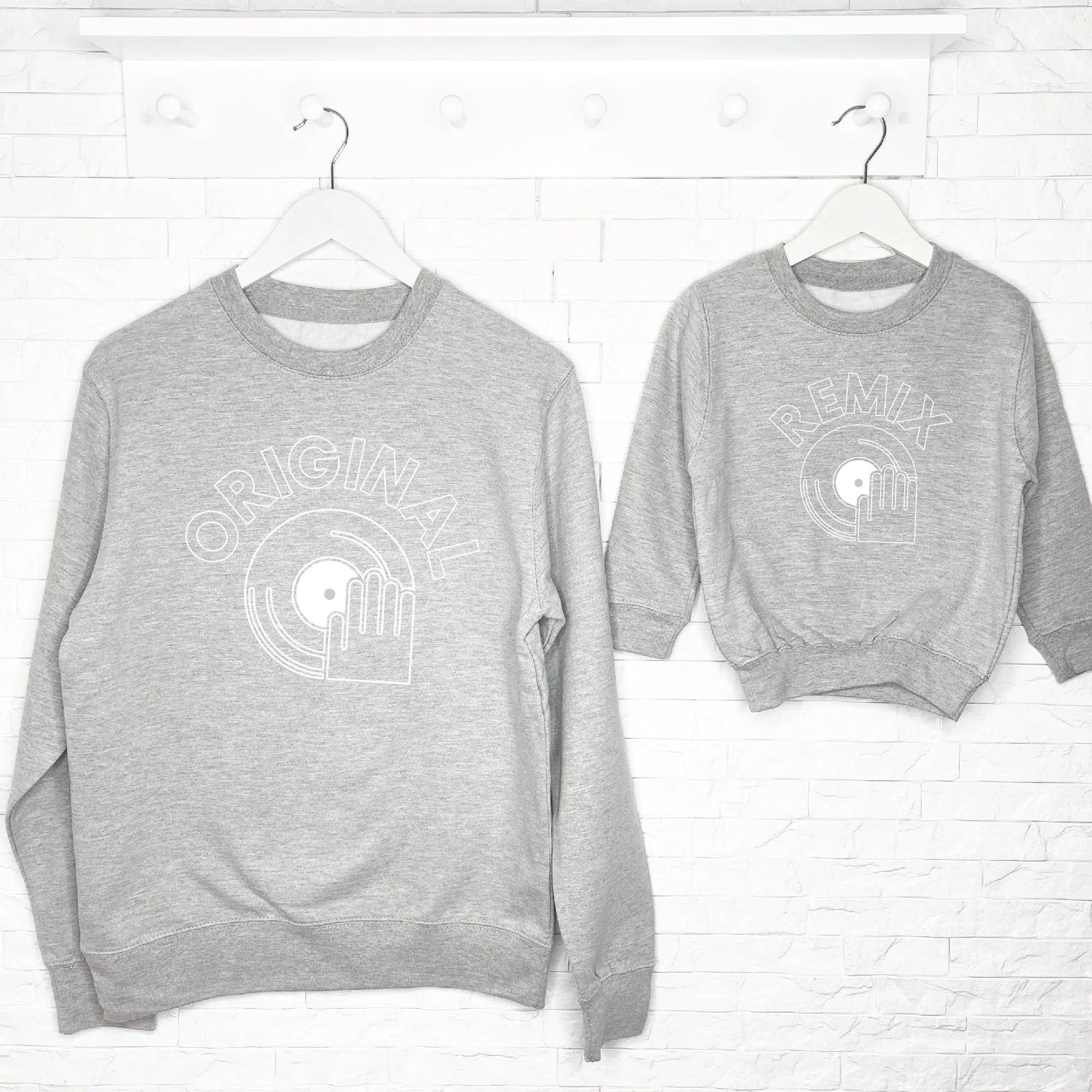 Original And Remix Father And Son Sweatshirts
