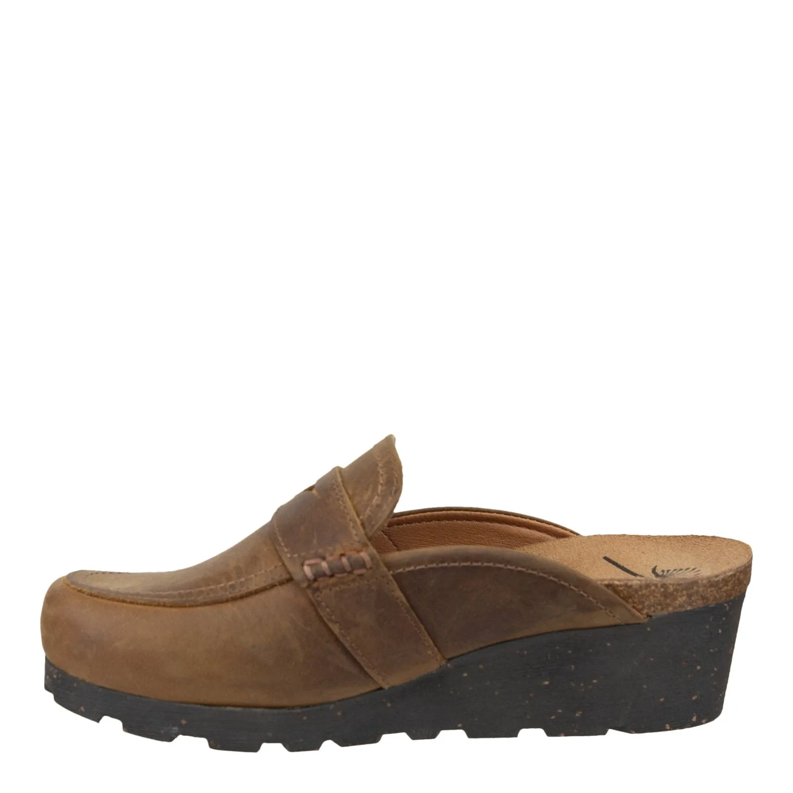 OTBT - HOMAGE in BROWN Wedge Clogs