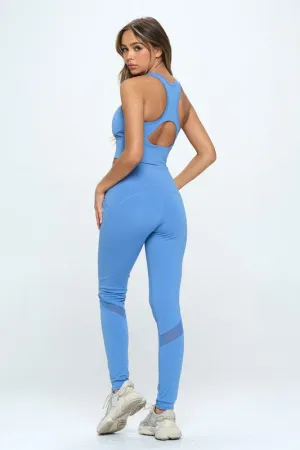 OTOS Active Women's Two Piece Activewear Set Cut Out Detail