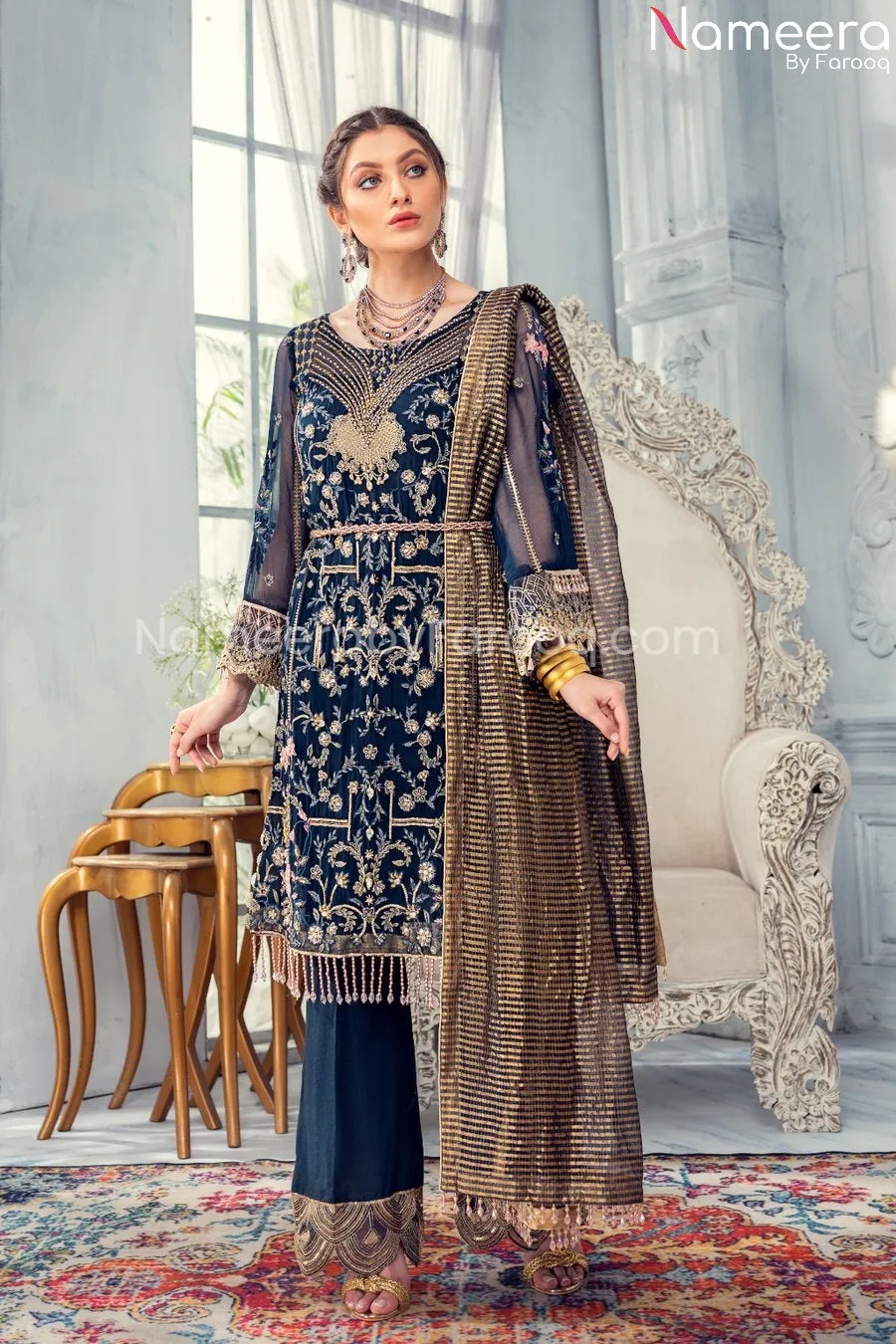 Pakistani Beautiful Wedding Party Dresses 2021 #BP212