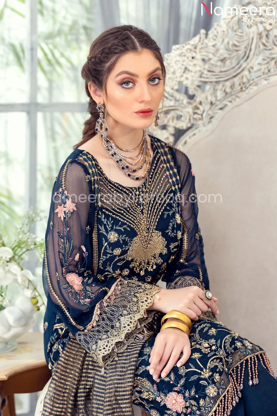 Pakistani Beautiful Wedding Party Dresses 2021 #BP212