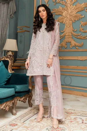 Pakistani Party Wear in Soft Lavender Shade #PF317