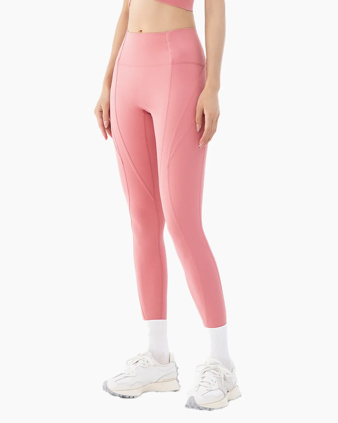 Peach Comfort Pink Workout Set