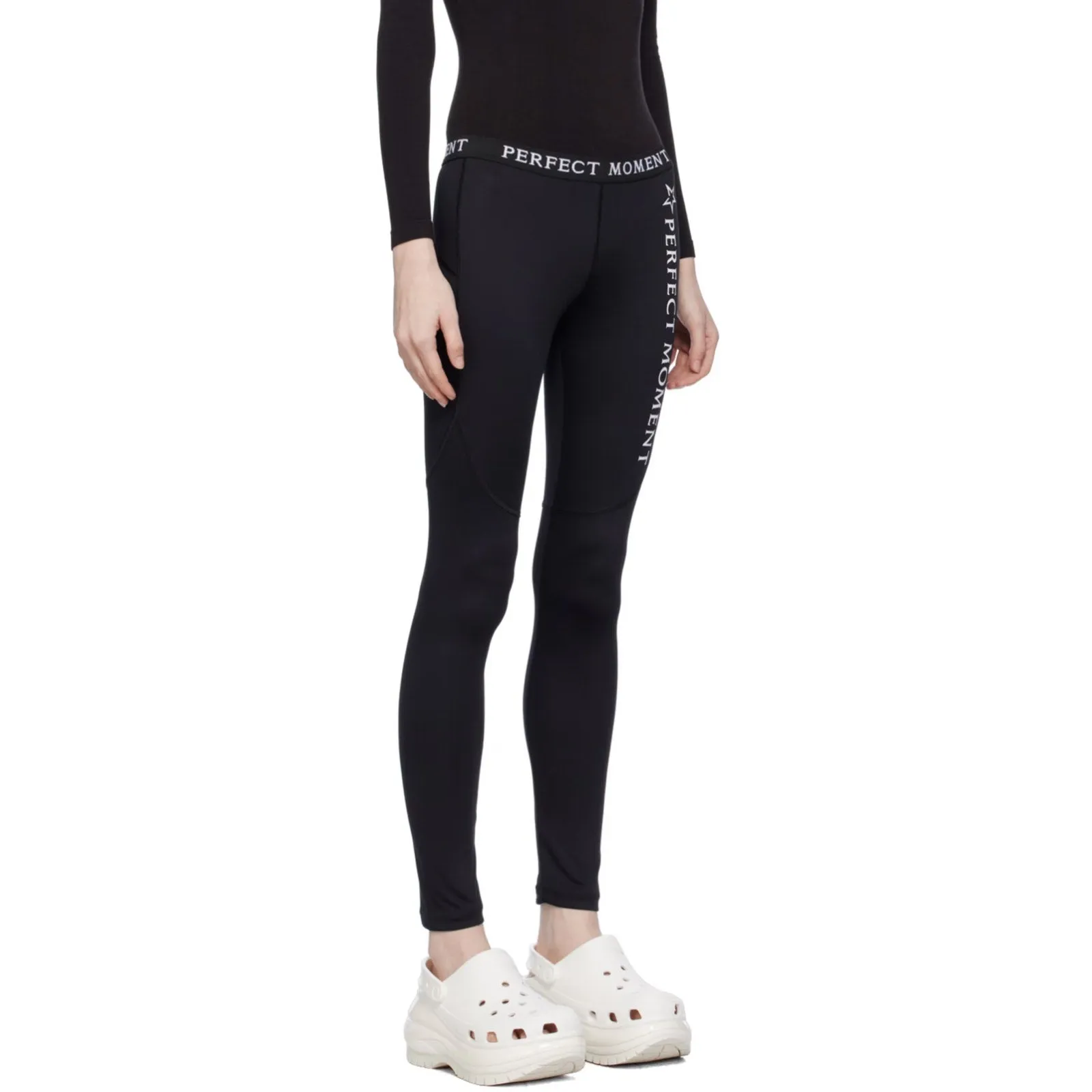PERFECT MOMENT Black Thermal Leggings Pants Activewear
