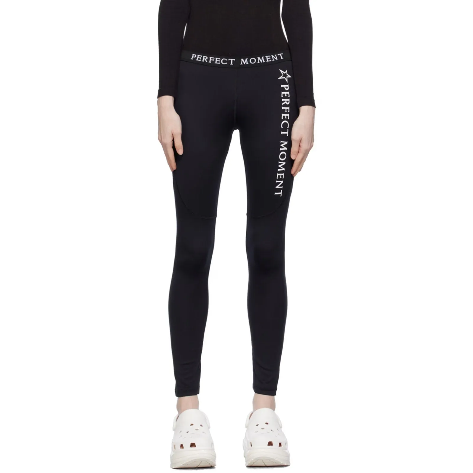 PERFECT MOMENT Black Thermal Leggings Pants Activewear