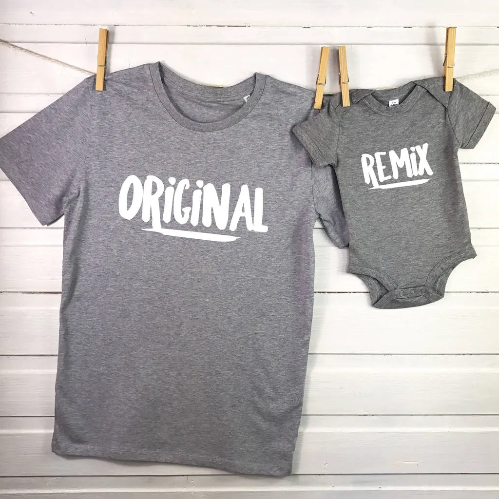 Personalised Nicknames Parent And Child Set