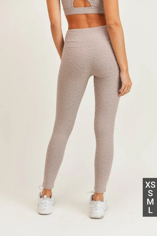 petit Leopard Jacquard Leggings