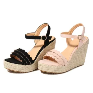 Petite Size Wedge Heel Sandals Shoes DS199
