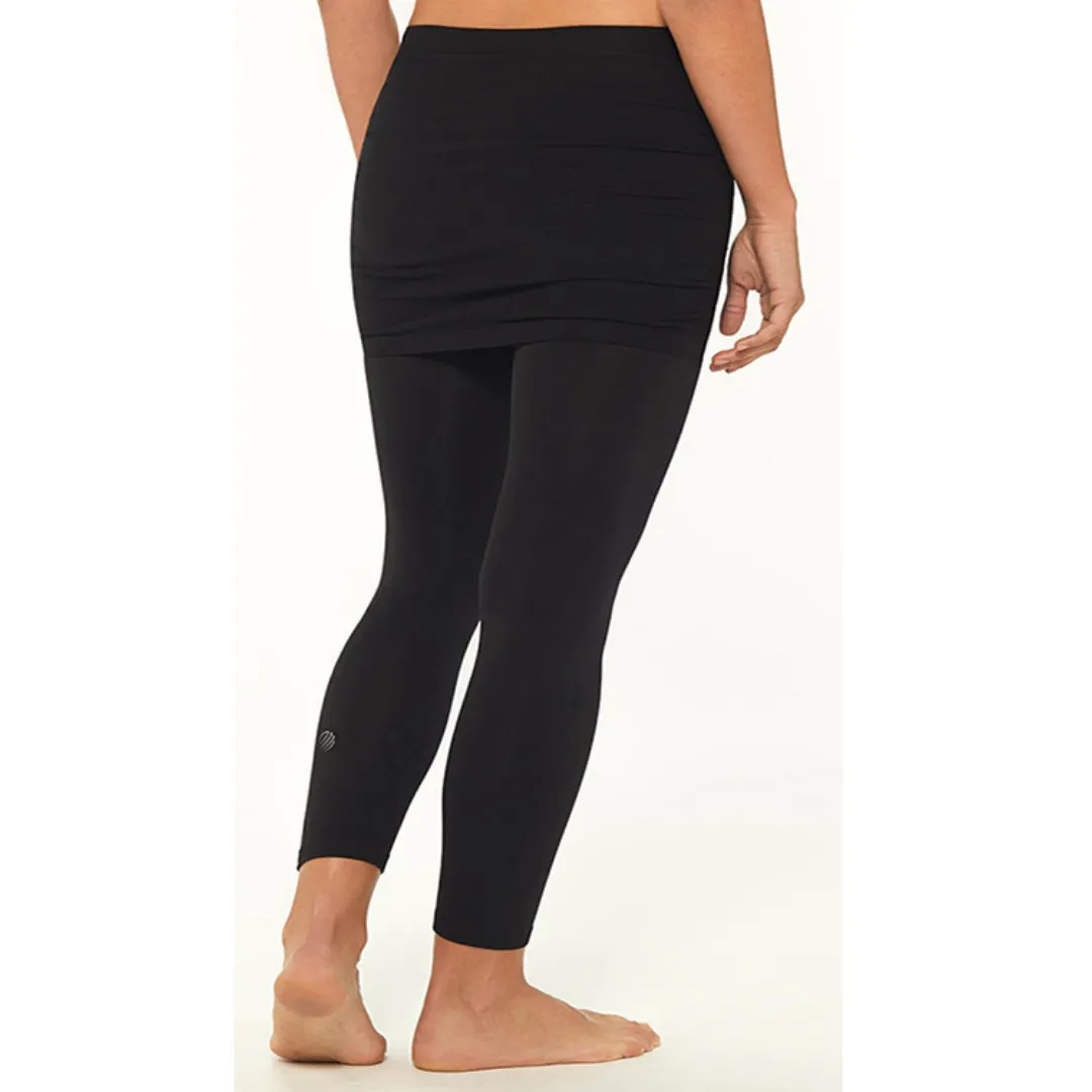 Play Ruched Skirt Capri Legging