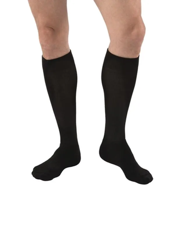PR/1 JOBST ACTIVEWEAR UNISEX, KNEE HIGH, 15-20MMHG, SM, BLACK, CLOSED TOE