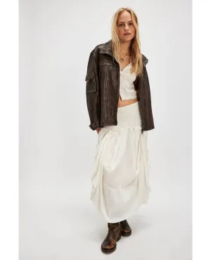 Prairie Convertible Skirt Whisper White