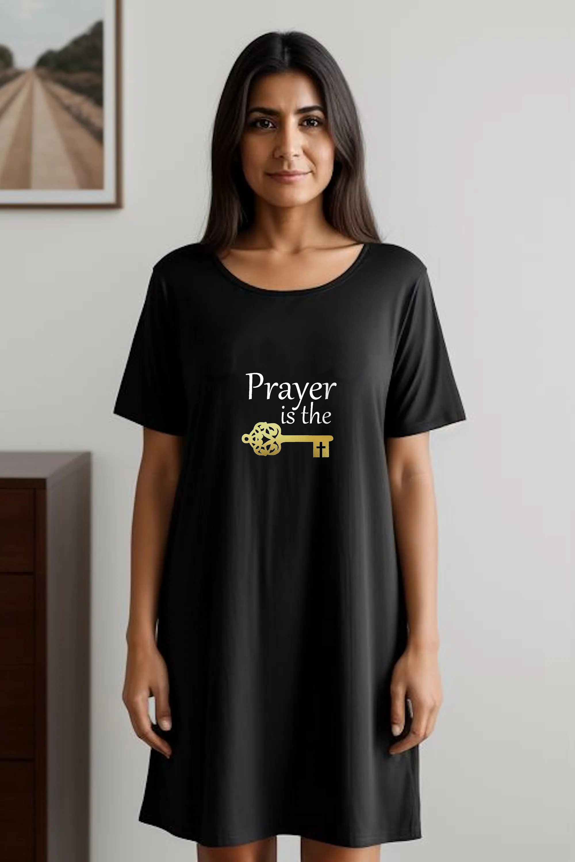Prayer is the key Sleepwear