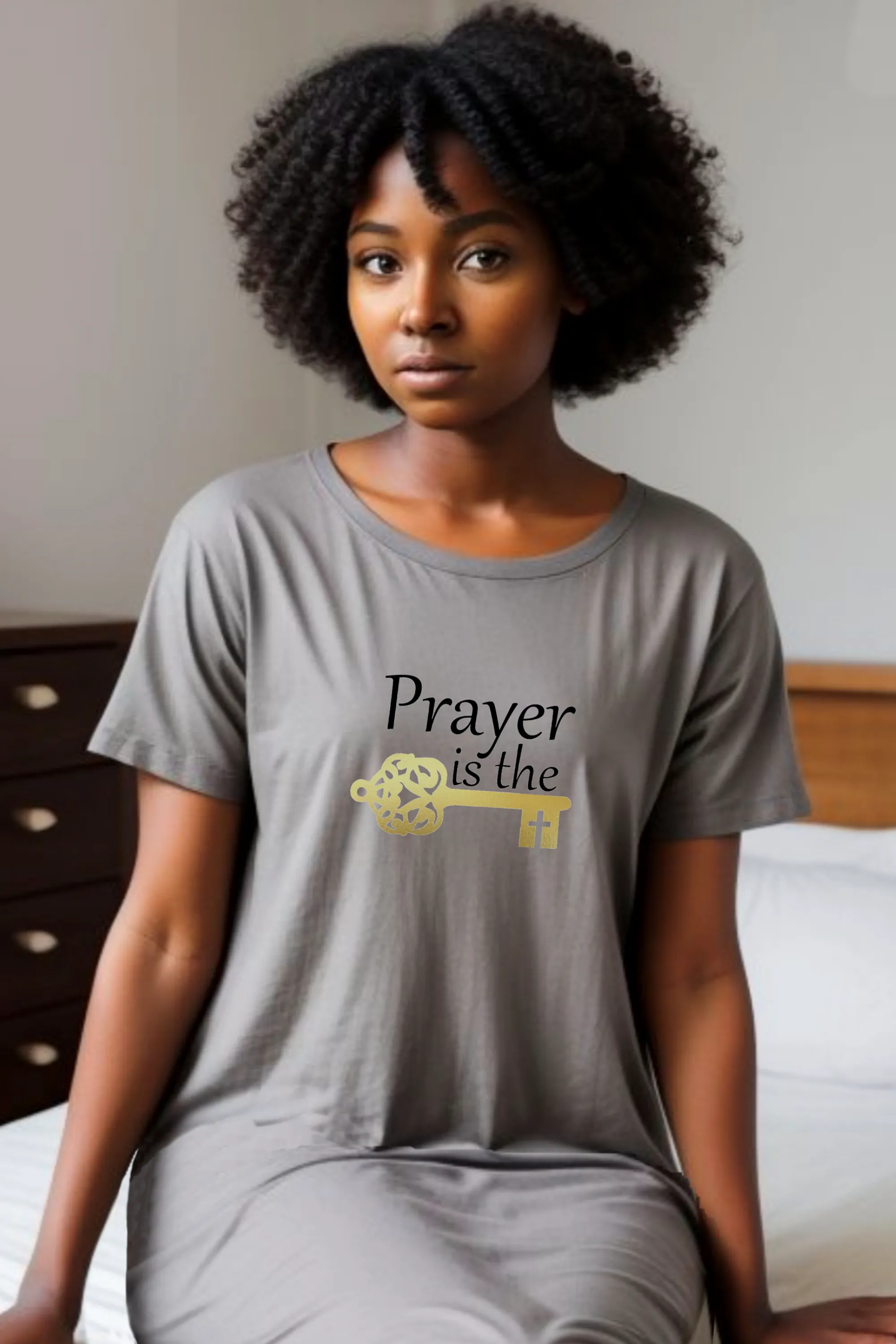 Prayer is the key Sleepwear