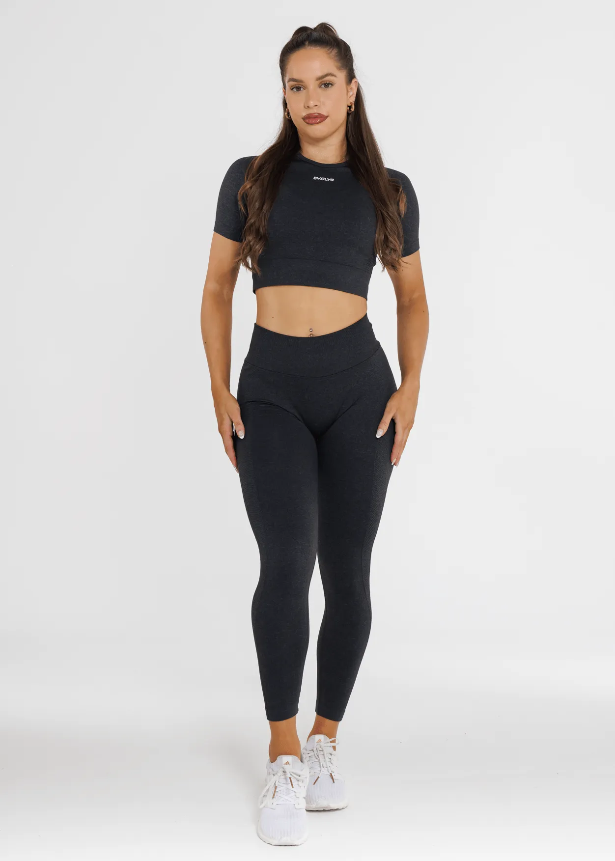 Prime Seamless Short Sleeve - Obsidian