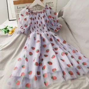 "STRAWBERRY" DRESS N081408