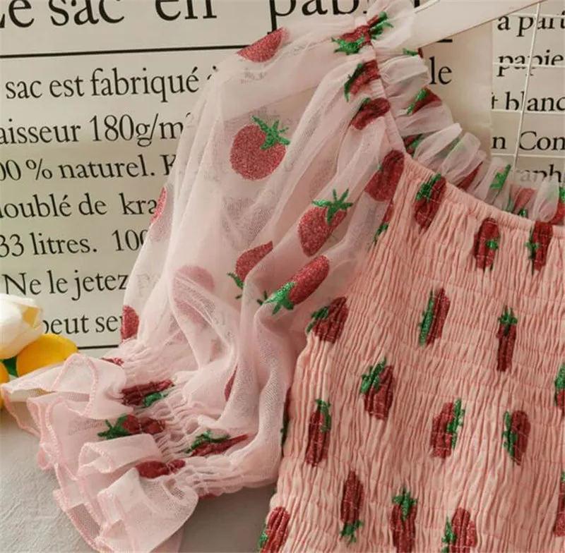 "STRAWBERRY" DRESS N081408