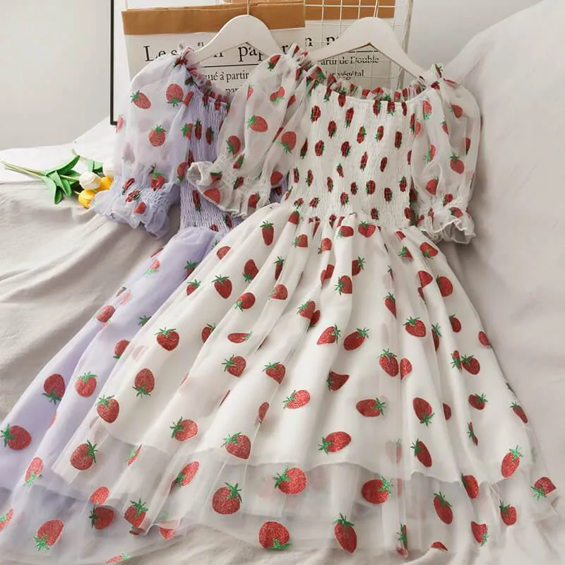 "STRAWBERRY" DRESS N081408