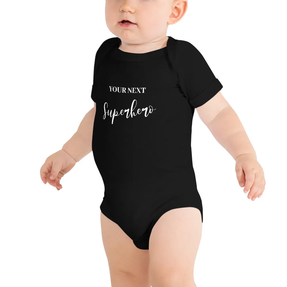 "Your Next Superhero" Baby Onesie