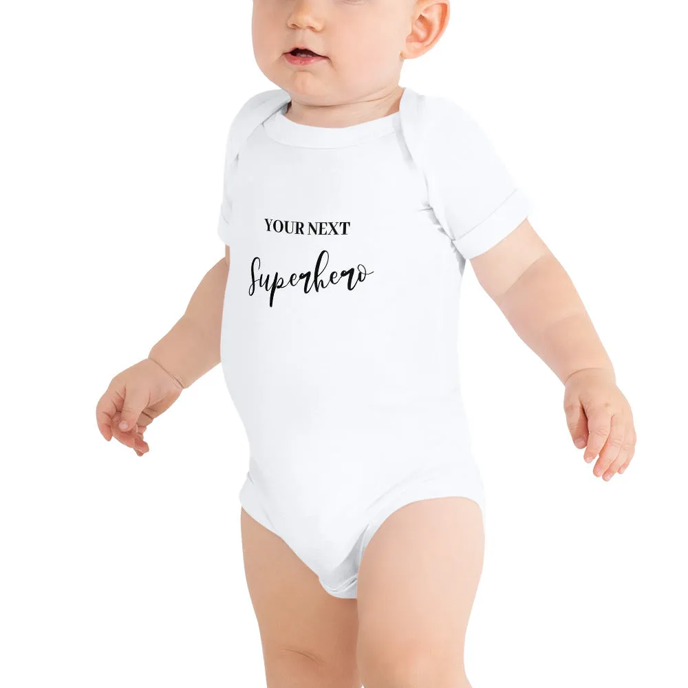 "Your Next Superhero" Baby Onesie