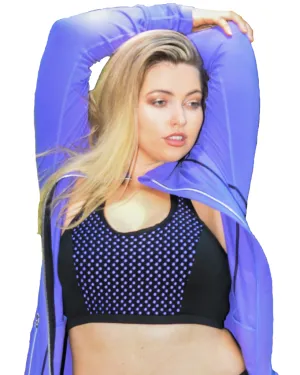 RacerBack Crop Top - Purple