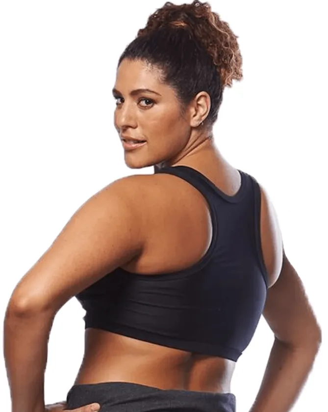 RacerBack Crop Top - Purple