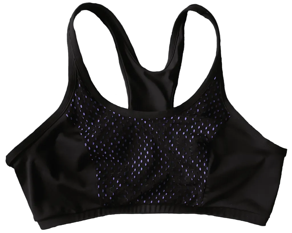 RacerBack Crop Top - Purple