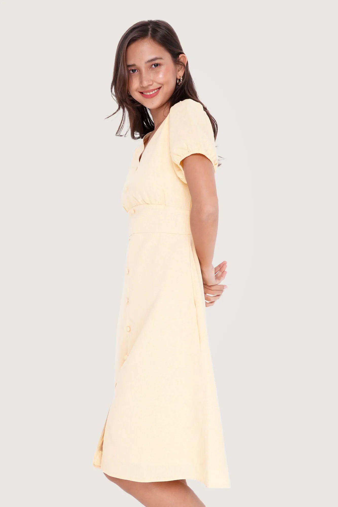 REFORME Fit And Flare Dress