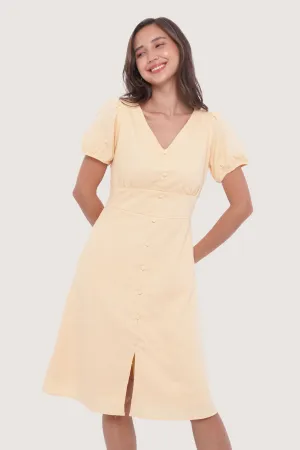 REFORME Fit And Flare Dress