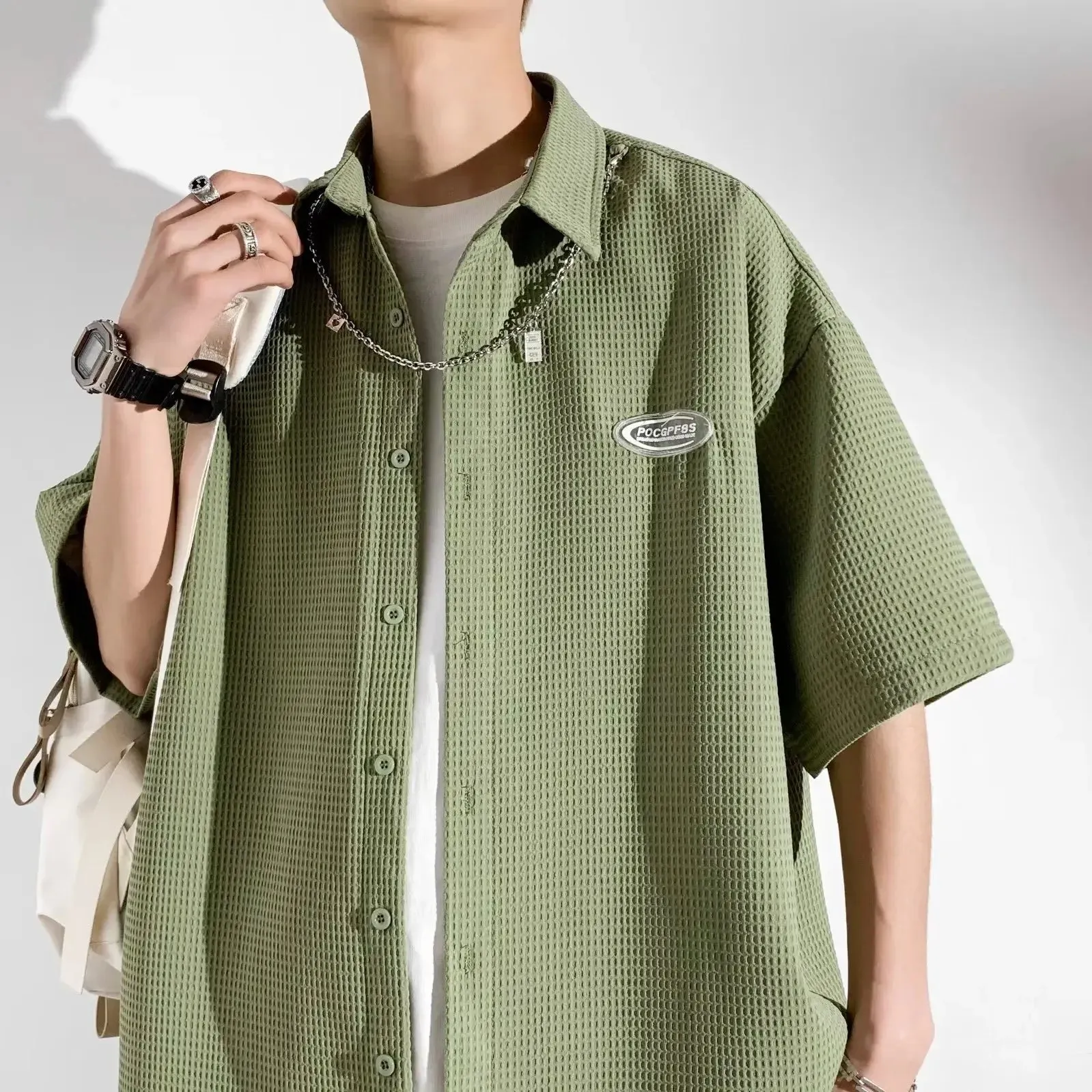 RetroVibe Vintage Walf Check Hemd