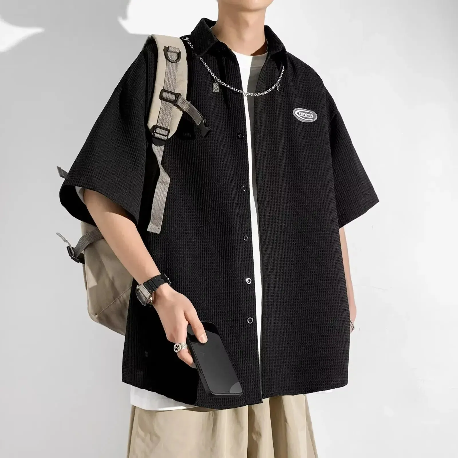 RetroVibe Vintage Walf Check Hemd
