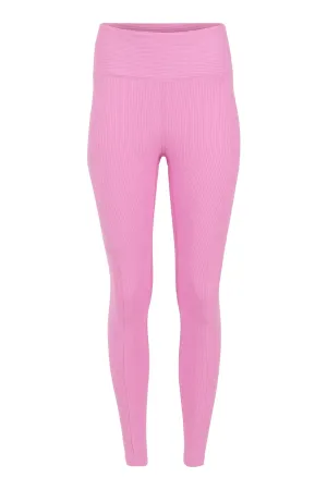 Ribbed Pocket Legging - Pink