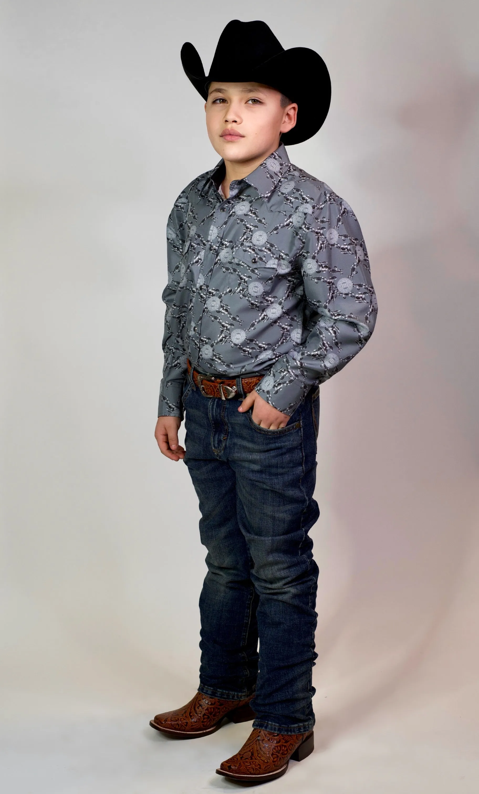 Roberto Grey Dress Shirt