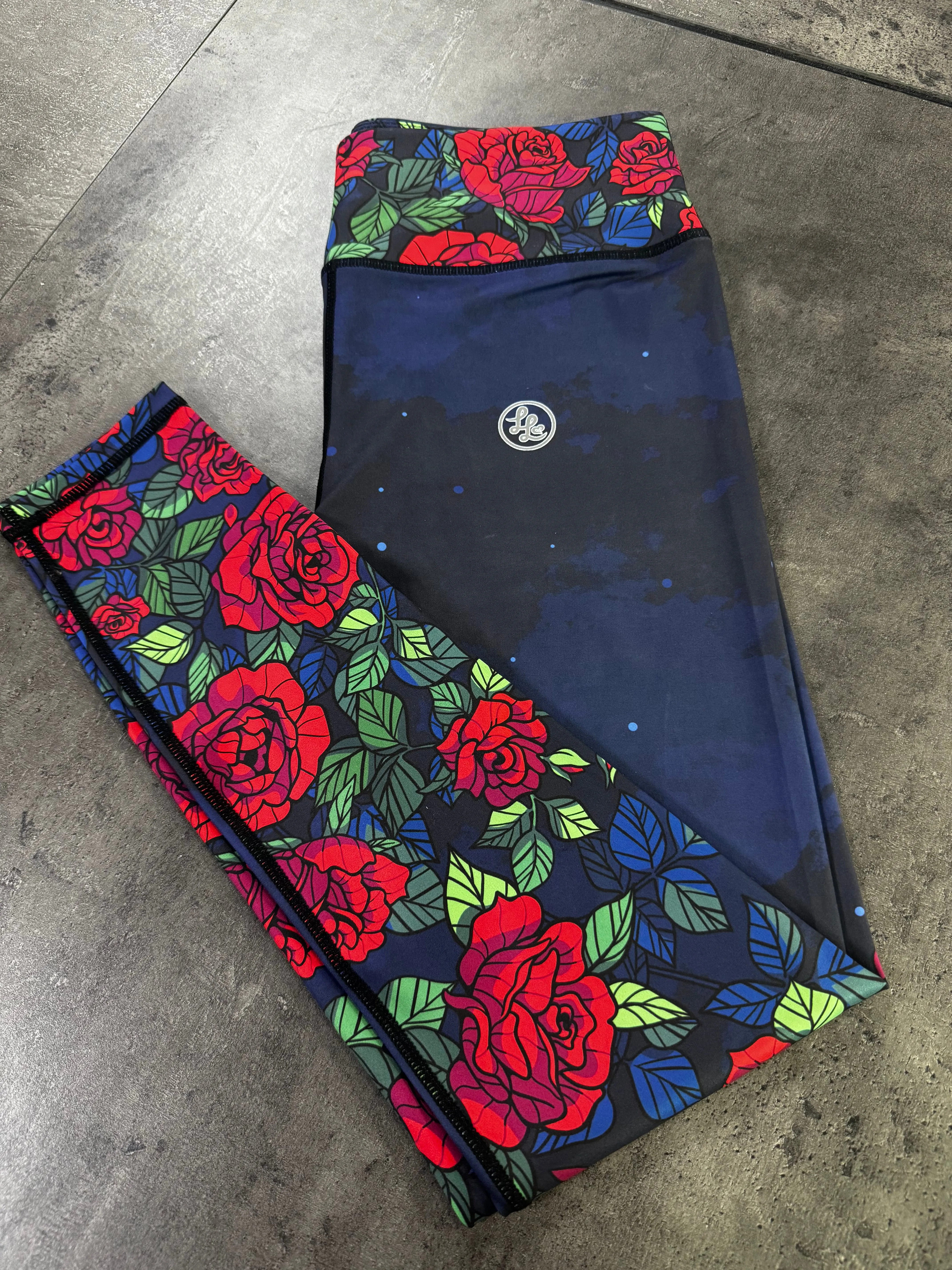 Rose Bloom Standard ACTIVE Leggings