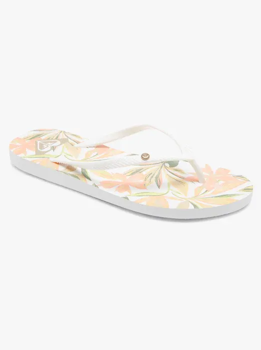 Roxy Womens Bermuda Print Sandals - Light Peach