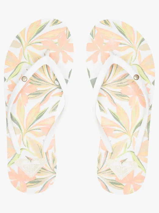 Roxy Womens Bermuda Print Sandals - Light Peach