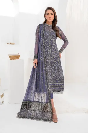 Royal Pakistani Embroidered Wedding Dress in Kameez Trouser Style