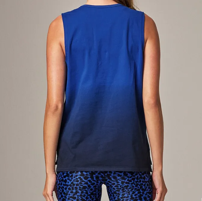 Running Bare Easy Rider Muscle Tank - Electric