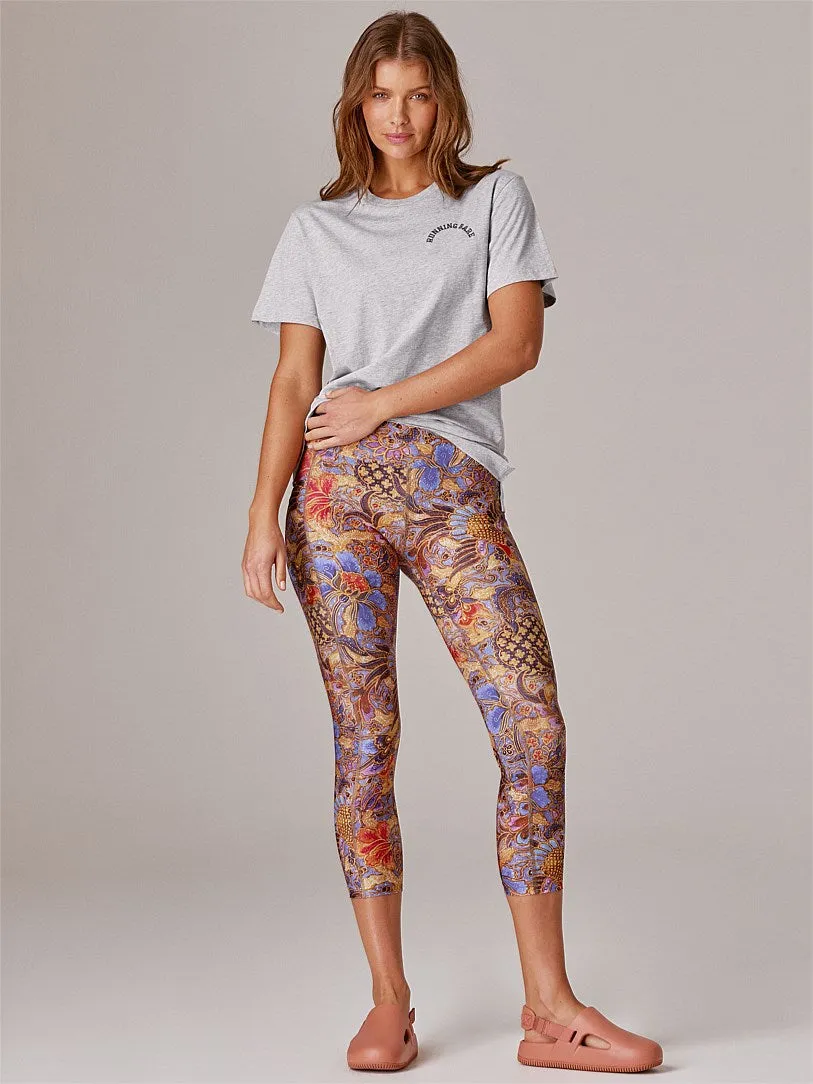 RUNNING BARE TOTEM 4.0 BOYFRIEND TEE SILVER MARLE