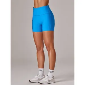 Running Bare Womens Camelflage Bike Tight Blue Lagoon